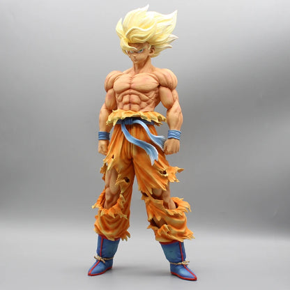 Figura de Goku Super Sayan Ropa Desgarrada