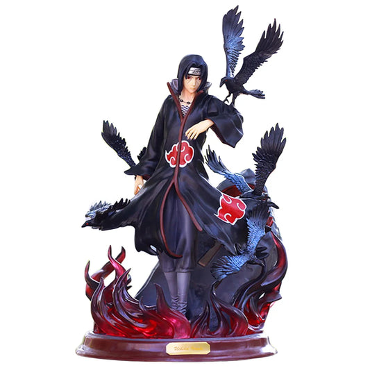 Figura de Itachi Uchiha con Cuervos