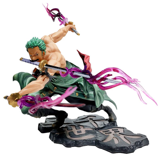 Figura de Zoro con 3 Katanas