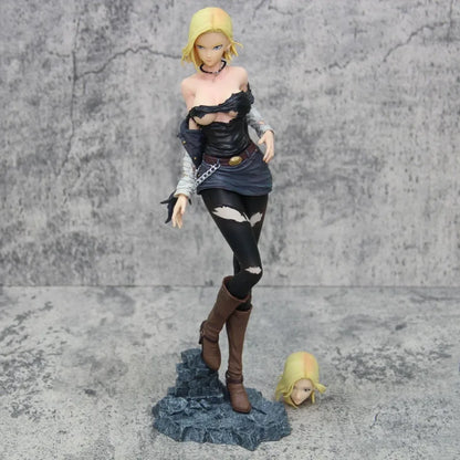 Figura de Numero 18 Ropa Desgarrada Dragon Ball Z