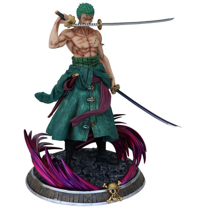 Figura de Zoro con 2 espadas