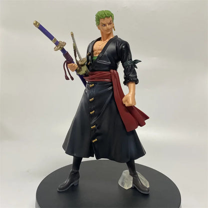 Figura de Zoro en Wano con Vestimenta Negra