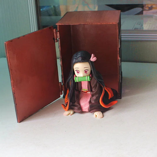 Figura de Nezuko con su Caja - Demon Slayer