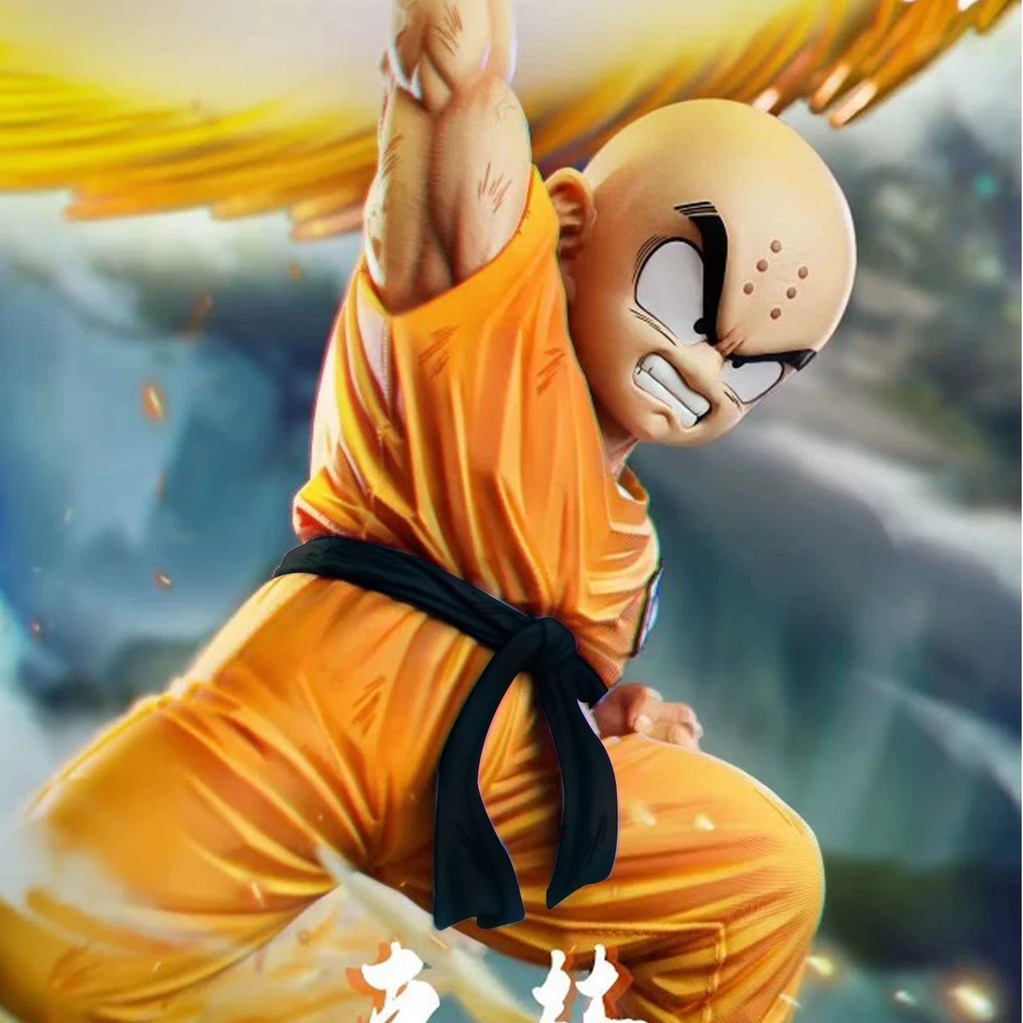 Figura de Krillin Ataque Cortante