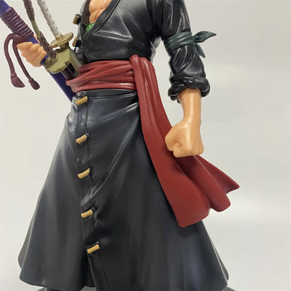 Figura de Zoro en Wano con Vestimenta Negra