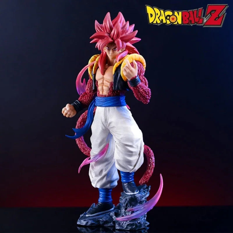 Figura de Gogeta SS4 Fusión (Goku y Vegeta)