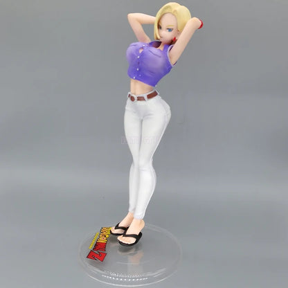 Figura de Numero 18 Vestimenta Casual Dragon Ball Z