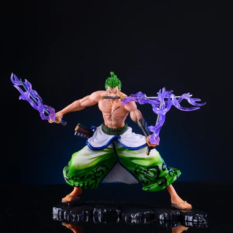 Figura de Zoro Santoryuu en Wano