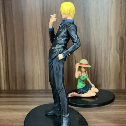 Figura de Nami y Sanji en Arlong Park