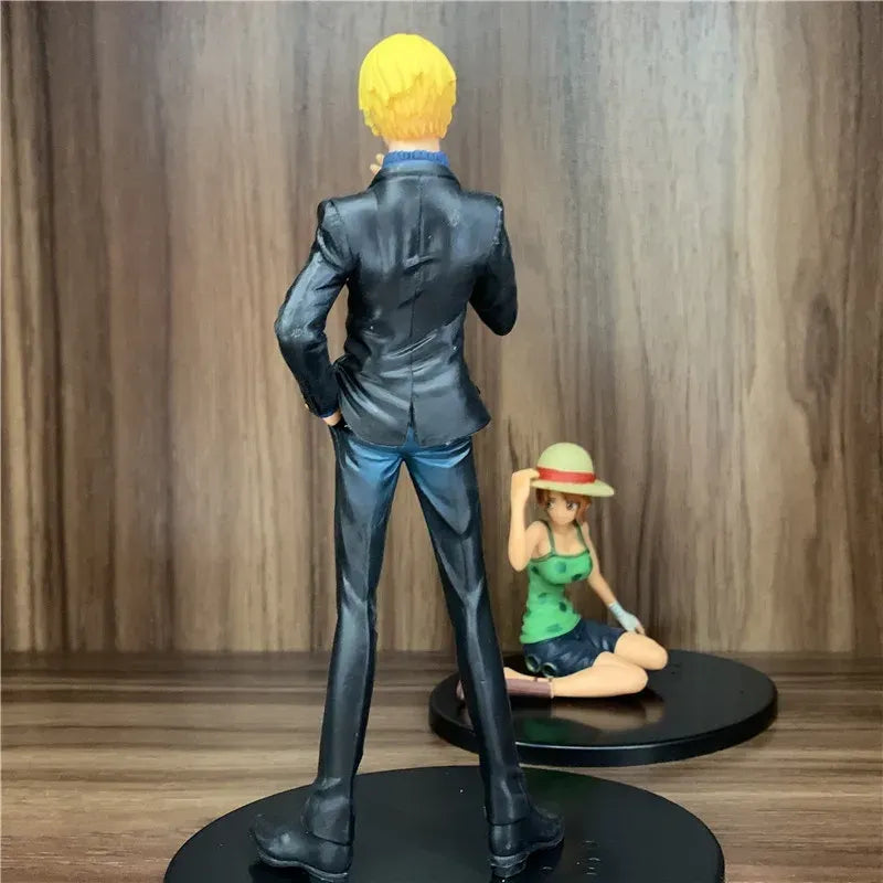 Figura de Nami y Sanji en Arlong Park