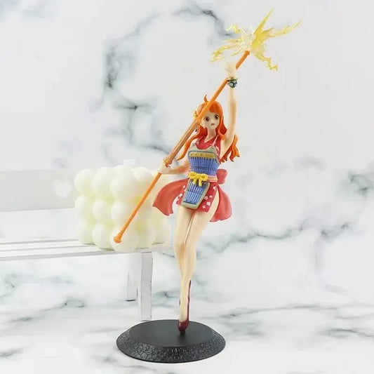 Figura Nami Wano con Clima Tact