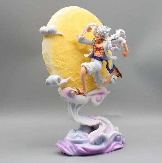 Figura de Luffy Gear 5 con la Luna - Nika